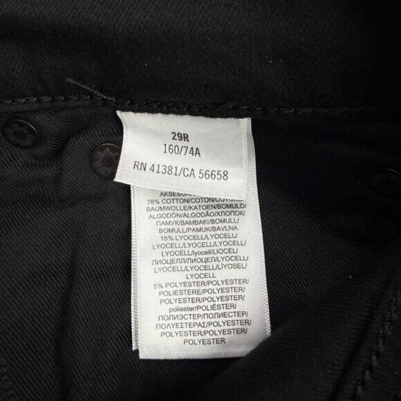 POLO Ralph Lauren The Tompkin Skinny Red Tuxedo Stripe Jean Size 29 - Picture 7 of 10